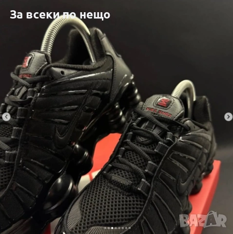 Nike Shox TL “Black/Max Orange” Унисекс Маратонки👟Дамски Маратонки👟Мъжки Маратонки Код Kixie, снимка 7 - Маратонки - 54234167