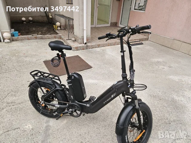 Сгъваем електрически велосипед TTGO F6 Pro с допълнителна батерия 500W 20+20Ah 35км/ч