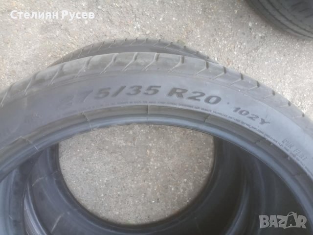 4бр гуми pirelli p zero firelli 275/35 r20 цола и 245/40 r20 run flat -цена 90лв за гума -2 броя 275