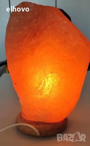 Настолна солна лампа, хималайска сол, снимка 3 - Антикварни и старинни предмети - 49204317