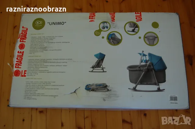 KinderKraft Люлка Unimo 5 в 1, снимка 13 - Детски люлки - 55792719