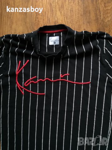 Karl Kani Signature Stripe T-Shirt - страхотна мъжка тениска, снимка 3 - Тениски - 40751508