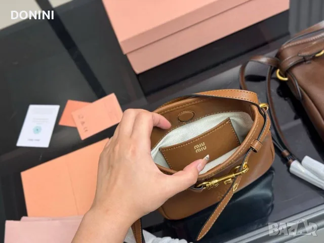 Miu Miu Belair Дамска чанта, кожа, снимка 4 - Чанти - 55975054