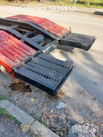 Атовозно ремърке с ниска товарна площадка, снимка 5 - Ремаркета - 52263600