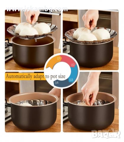 МЕТАЛНА СЪД ЗА ГОТВЕНЕ НА ПАРА - код 3033, снимка 11 - Прибори за хранене, готвене и сервиране - 33897674