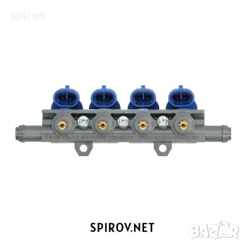 Рейка за газов инжекцион LPG TOMASETTO IT01 с 4 дюзи, снимка 3 - Части - 55745440
