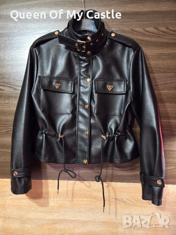 Атрактивно кожено яке, снимка 6 - Якета - 54171727