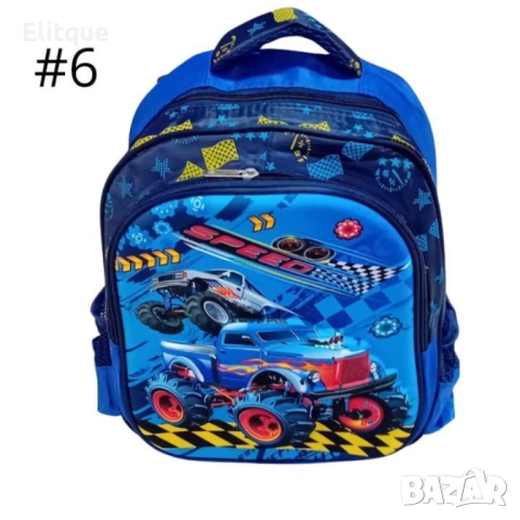 Детска раница с цветен дизайн и различни илюстрации, снимка 9 - Други - 52852169