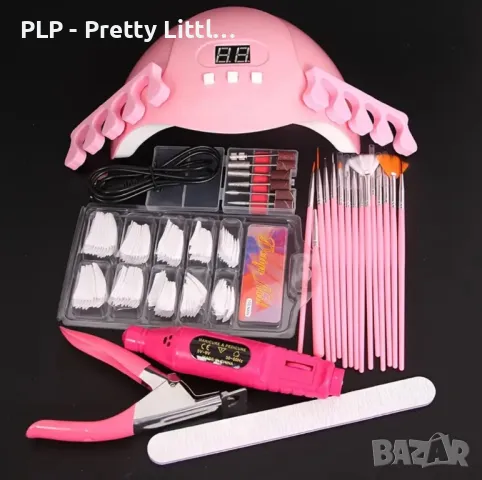 Комплект за маникюр  печка лампа uv/led