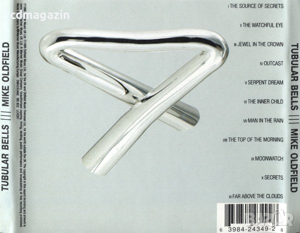 Компакт дискове CD Mike Oldfield – Tubular Bells III, снимка 2 - CD дискове - 40647507