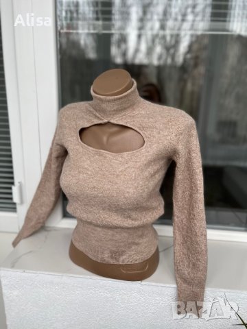 Страхотна дамска блуза на Зара, снимка 3 - Блузи с дълъг ръкав и пуловери - 40387247