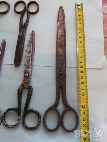 Стари ножици 0, снимка 7 - Антикварни и старинни предмети - 29774333