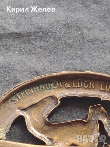 Стара рядка бронзова значка кокарда за КОЛЕКЦИОНЕРИ 39630, снимка 9 - Колекции - 42754563