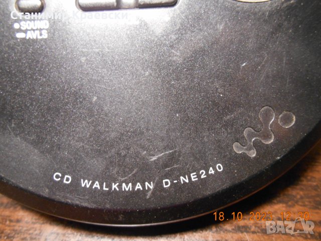 Sony D-NE240 cd wakman - for parts, снимка 4 - Други - 42741983