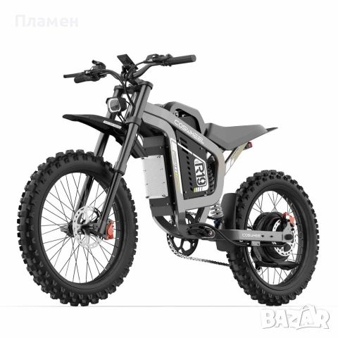 НОВО!! Електрически велосипед Coswheel R19 6000W 72V/40Ah 80км. ч. , снимка 4 - Велосипеди - 53170528