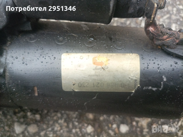 стартер BMW E60 E61 E65 3.0 diesel 0986021230, снимка 2 - Части - 53916257