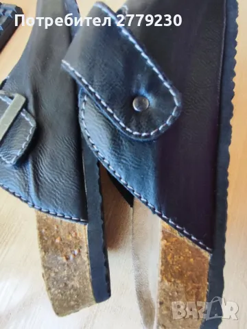 Кожени мъжки чехли N 45, Нови, снимка 7 - Мъжки чехли - 49582961