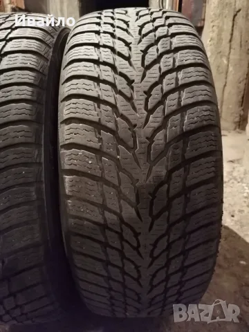 Продавам 2 броя зимни гуми 205.55.16 на 1 сезон дот 2021 Nokian , снимка 2 - Гуми и джанти - 55851277