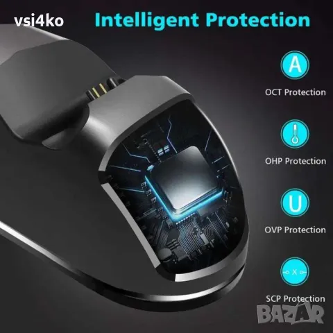 Зарядна станция за PlayStation 4 контролери , снимка 5 - Аксесоари - 48395511