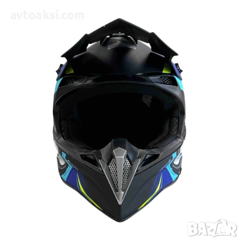 Кросова каска, за мотор, скутер, АТВ, 2 цвята, снимка 5 - Аксесоари и консумативи - 50251301