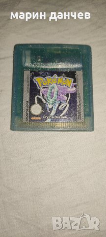 Nintendo покимон кристъл евро версия, снимка 1