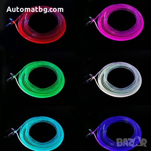 Интериорна лента Automat, RGB, 12V, снимка 4 - Аксесоари и консумативи - 33723793