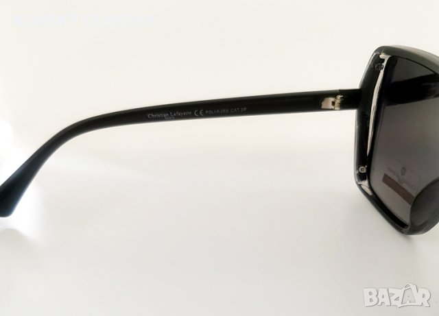 Christian Lafayette PARIS POLARIZED 100% UV слънчева защита, снимка 10 - Слънчеви и диоптрични очила - 39943651