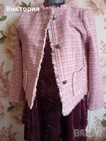 дамска рокля със сако, снимка 2 - Сака - 52901655