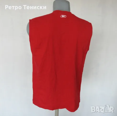 Tank Reebok — Мъже размер M Червено, снимка 2 - Потници - 56314880