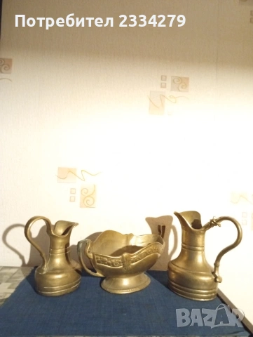 Стари кани чайници, красива масивна изработка., снимка 3 - Антикварни и старинни предмети - 54092987