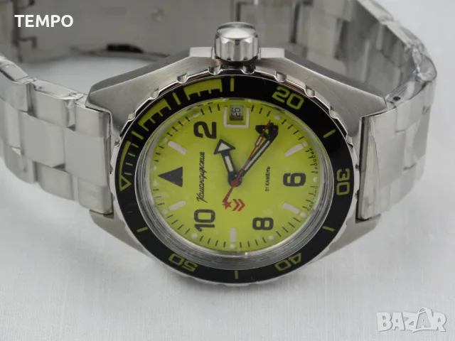 ВОСТОК КОМАНДИРСКИЕ АВТОМАТИЧЕН  ref: 650855, снимка 8 - Мъжки - 42175799