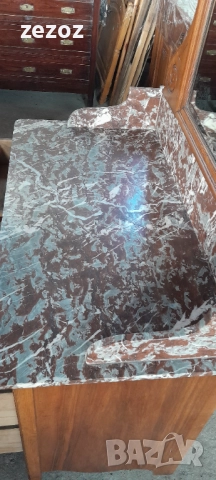 Антикварен тоалетен шкаф №70, снимка 8 - Шкафове - 52232511