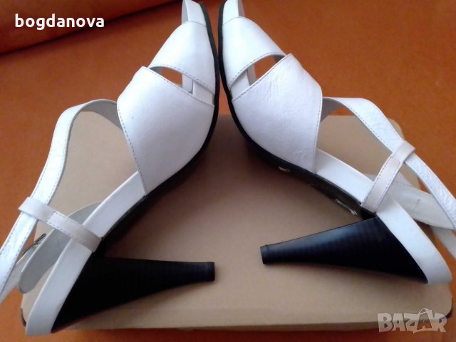 Елегантни кожени обувки, снимка 6 - Дамски елегантни обувки - 29565402