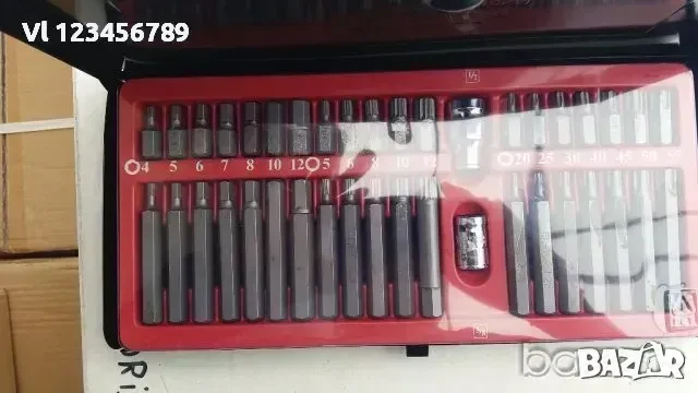 Накрайници 3/8'' & 1/2'' к-т 41бр Rico Chrome-Vanadium Steel, снимка 3 - Гедорета - 50723189