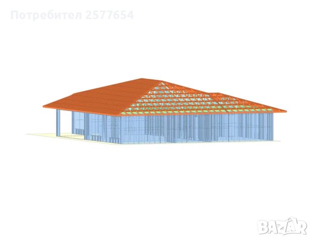 Къща,Бунгало,Преместваема къща,Сглобяеми къщи,Модулни,Жилищни-249м², снимка 4 - Строителни материали - 44175194