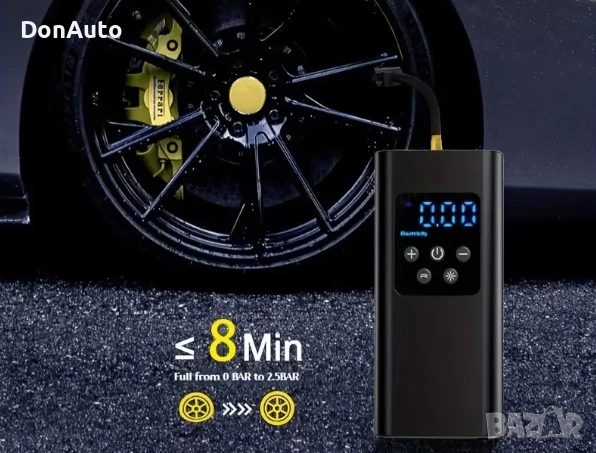 Акумулаторен компресор, снимка 4 - Аксесоари и консумативи - 53129790