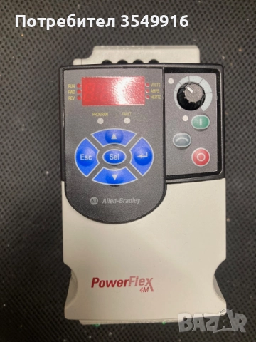 Честотен регулатор(инвертор) Allen-Bradley 0,4кw/400V Power Flex 4M, снимка 3 - Други машини и части - 52348674