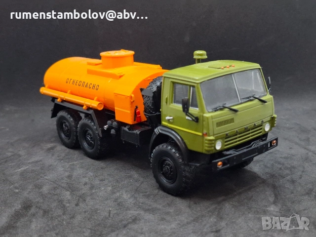 КамАЗ АЦ-7-4310, ПАО, 1:43, снимка 5 - Колекции - 53887536