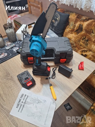 Акумолаторна резачка Lixada 2 батерии, снимка 2 - Куфари с инструменти - 53212647