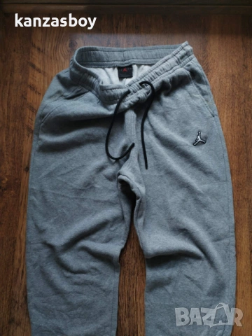 Jordan Essential Fleece Trousers Carbon - страхотно мъжко долнище М, снимка 3 - Спортни дрехи, екипи - 53155010