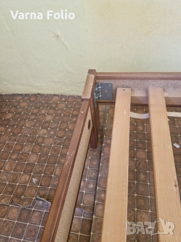 Легло 200х140см с подматрачна рамка, снимка 2 - Спални и легла - 53062286