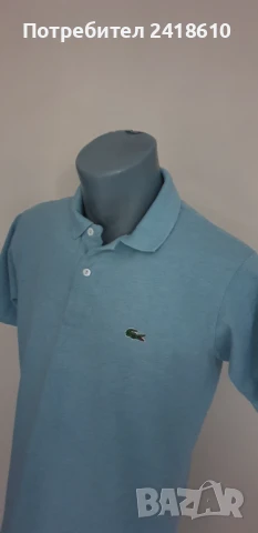 Lacoste Classic Fit Pique Cotton Classic Fit Mens Size 2 - XS ОРИГИНАЛ! Мъжка Тениска!, снимка 2 - Тениски - 50773770