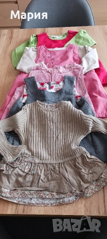 Детски дрехи за момиче лот р-6-12м