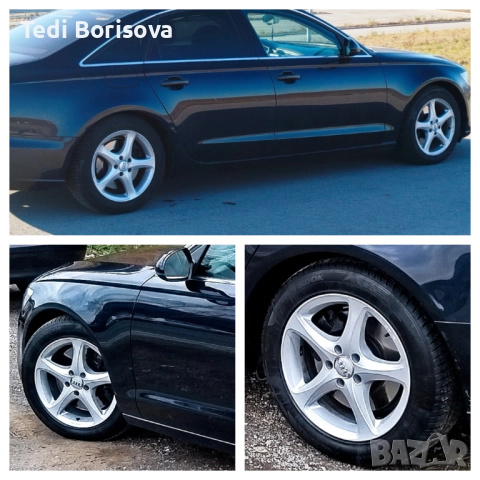 Зимни гуми225 55 17 с джанти за Ауди