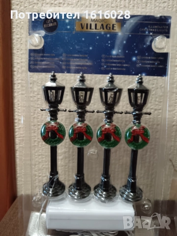 Комплект светещи фенери на MAGIC VILLAGЕ.