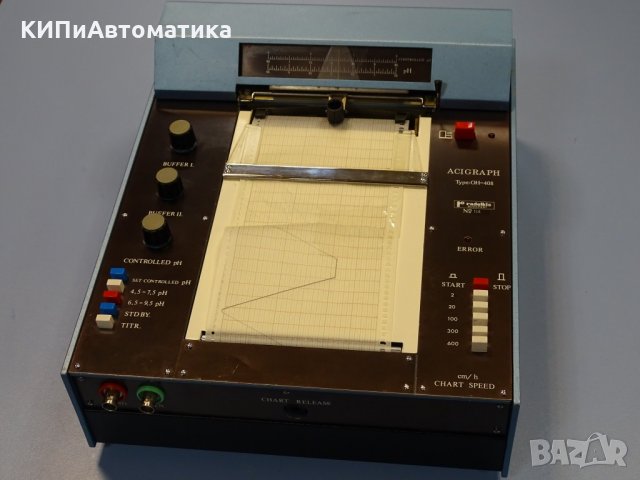 pH контролер Radelkis Potentiometric Recorder OH-408, снимка 13 - Други машини и части - 35322309
