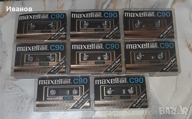 MAXELL / Златен / - 90 мин. - хром, снимка 7 - Аудио касети - 52277685