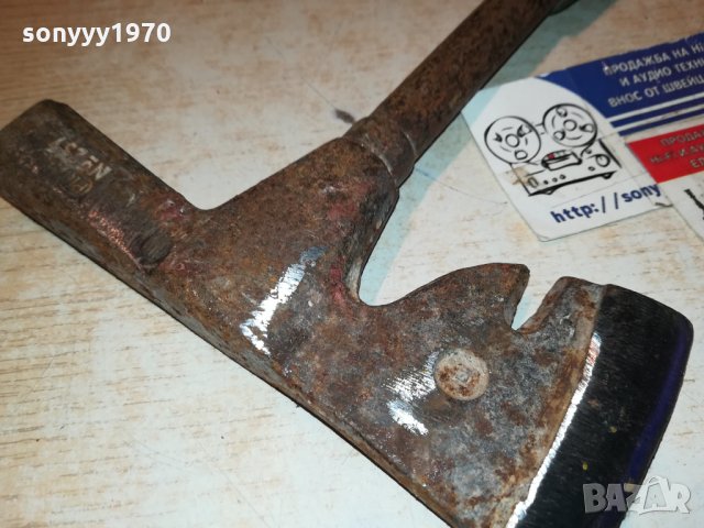 МЕТАЛНА БРАДВА ЧУК С ПЕЧАТ ЩЕМПЕЛ 1401222009, снимка 3 - Антикварни и старинни предмети - 35438725