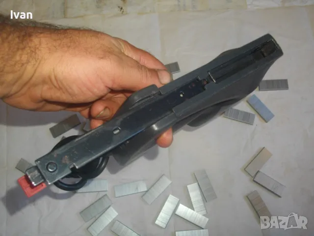 6-14 мм Немски Електрически Дърводелски Тапицерски ТАКЕР NOVUS J-102 DA Скоби 8-14 мм, снимка 11 - Други инструменти - 47457711