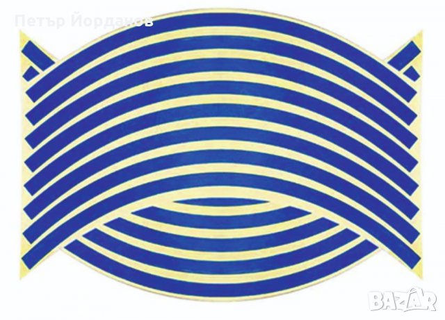 Кантове за джанти светлоотразителни за мотоциклет автомобил АТВ SUV, снимка 13 - Аксесоари и консумативи - 30183066